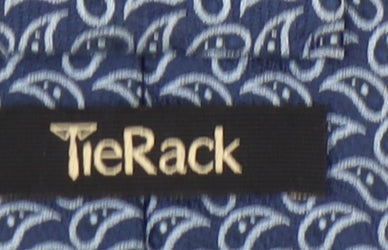 Tie Rack Men's Blue Silk Paisley Tie