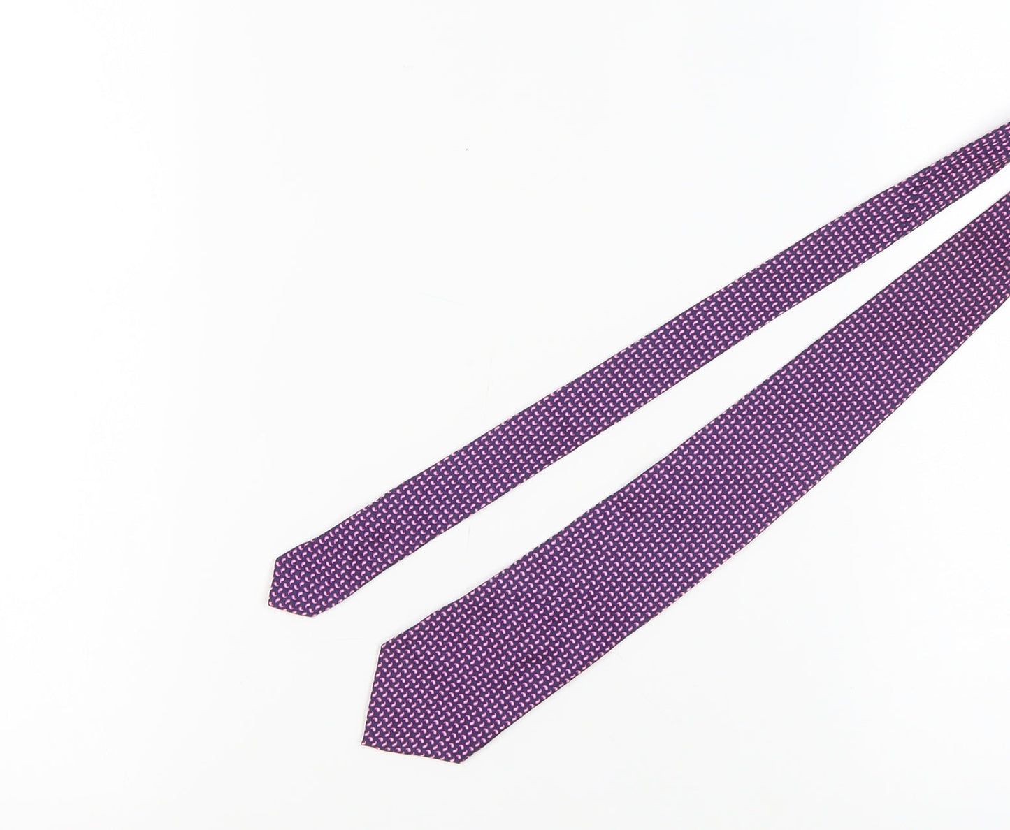 Marks and Spencer Men's Purple Paisley Tie One Size