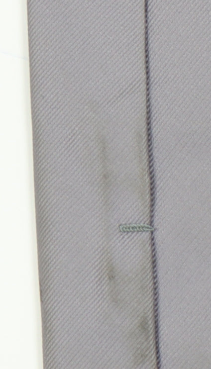 Jeff Banks Men's Grey Silk Tie