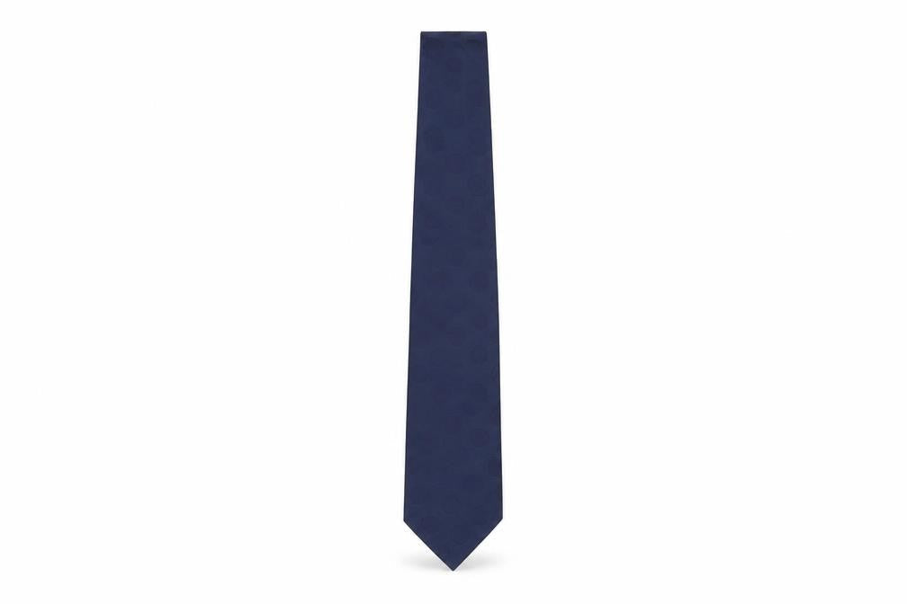 Mens The Savile Row Company Blue Polka Dot 100  Tie