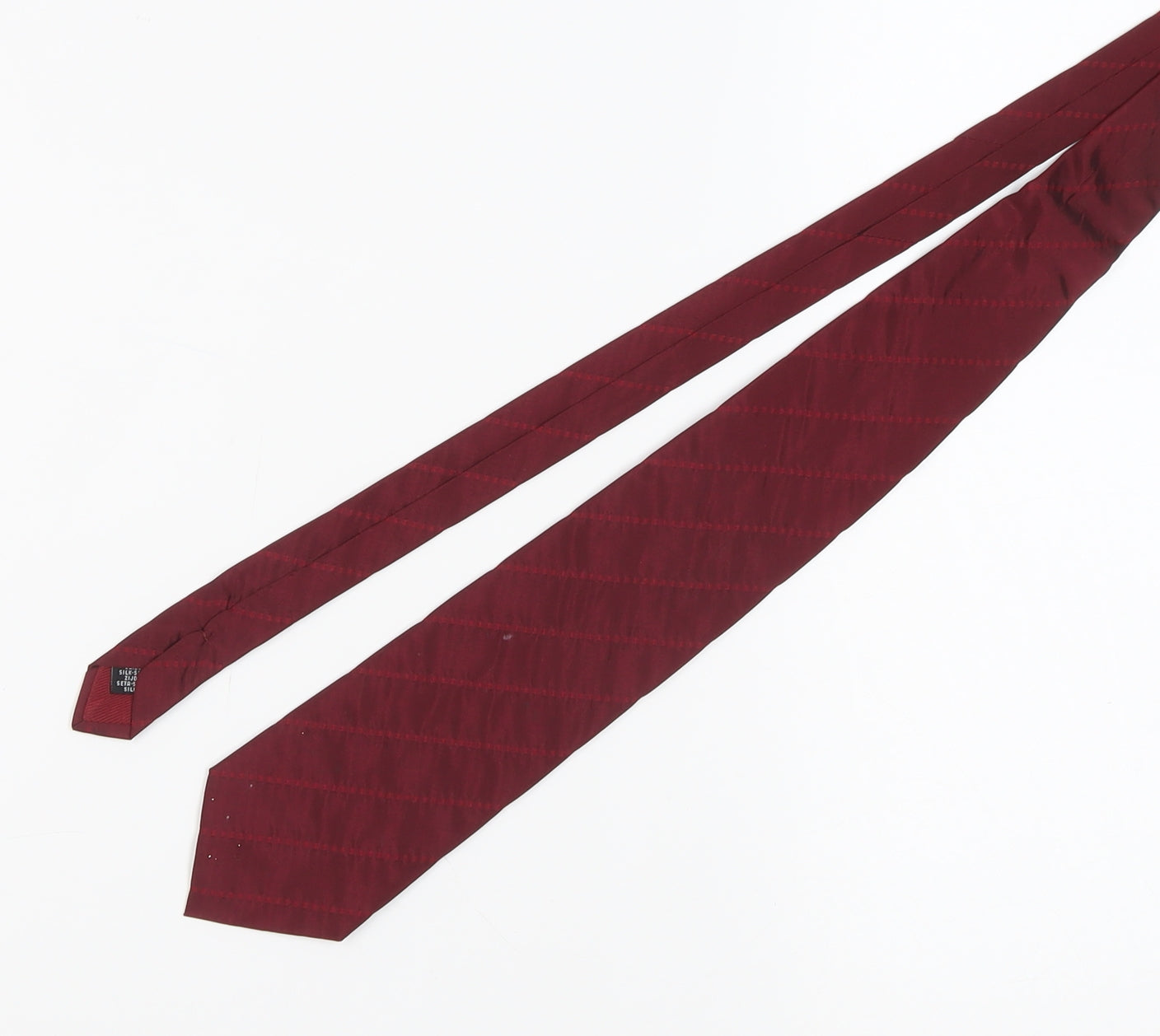 Michaelis Men's Red Silk Tie