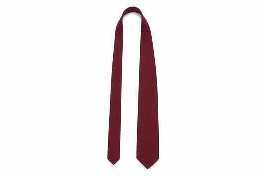 Mens Michaelis Red  100% Silk  Tie