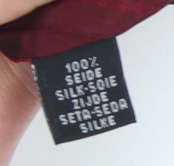 Michaelis Men's Red Silk Tie