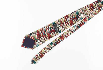 SILKWORM London Men's Multicoloured Slim Tie