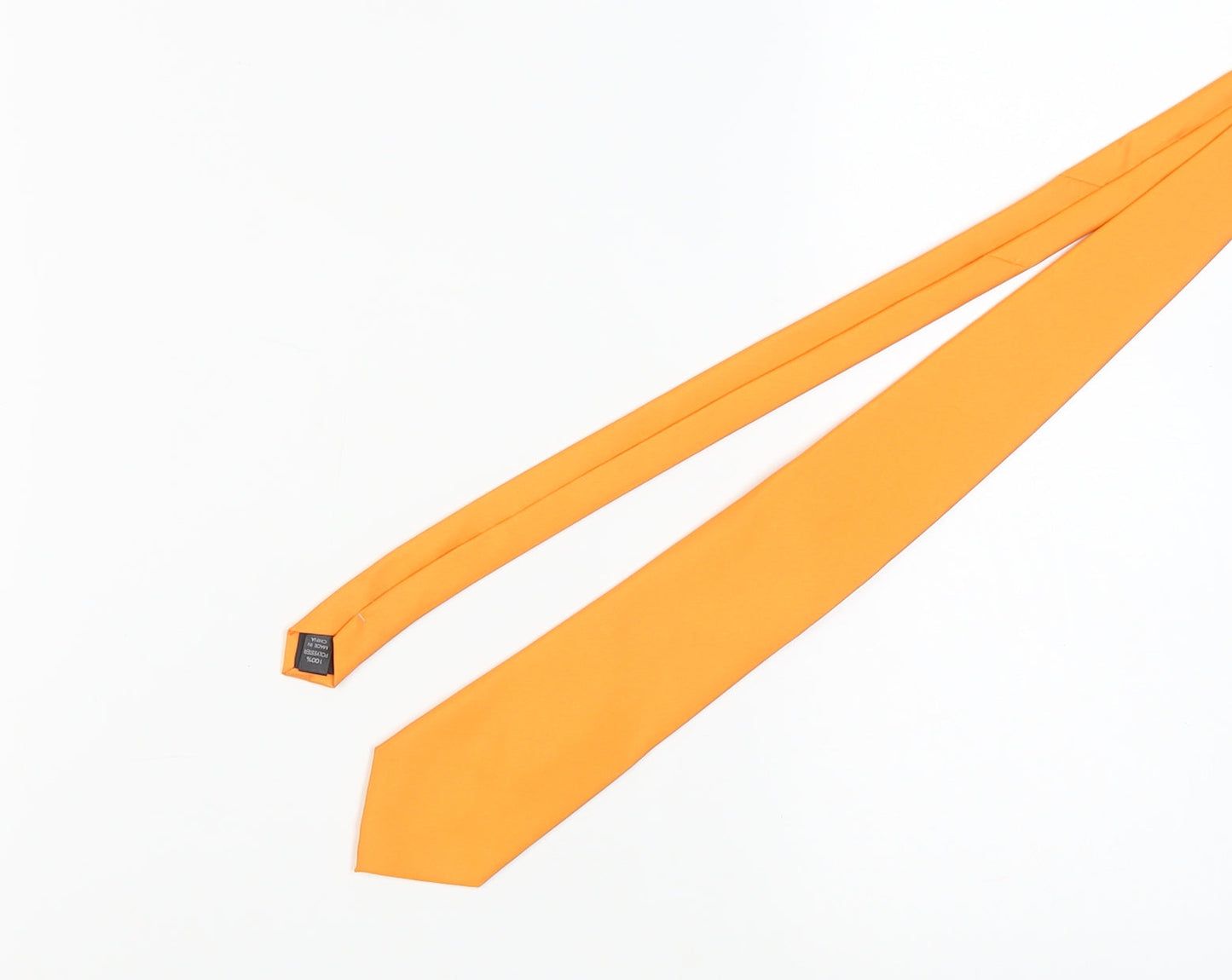 Thomas Nash Orange Men's Tie 100% Polyester