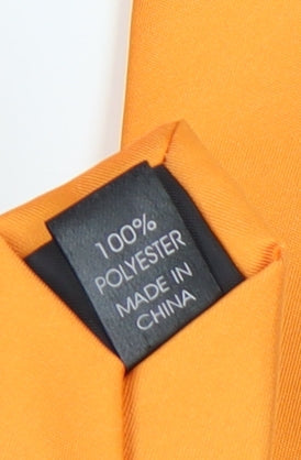 Thomas Nash Orange Men's Tie 100% Polyester