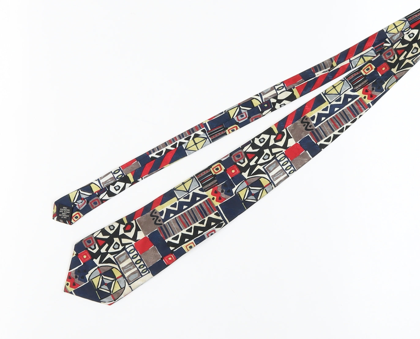 José Piscador Men's Multicoloured Slim Tie in Silk