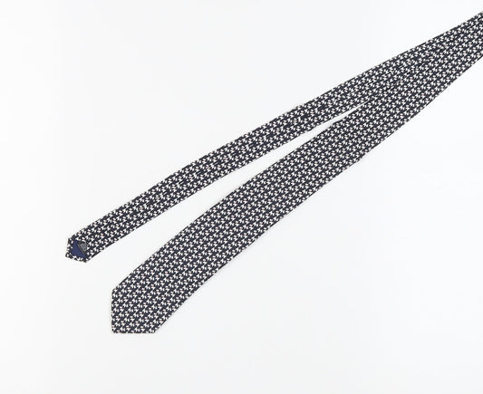 Marks and Spencer Men's Navy Silk Slim Tie