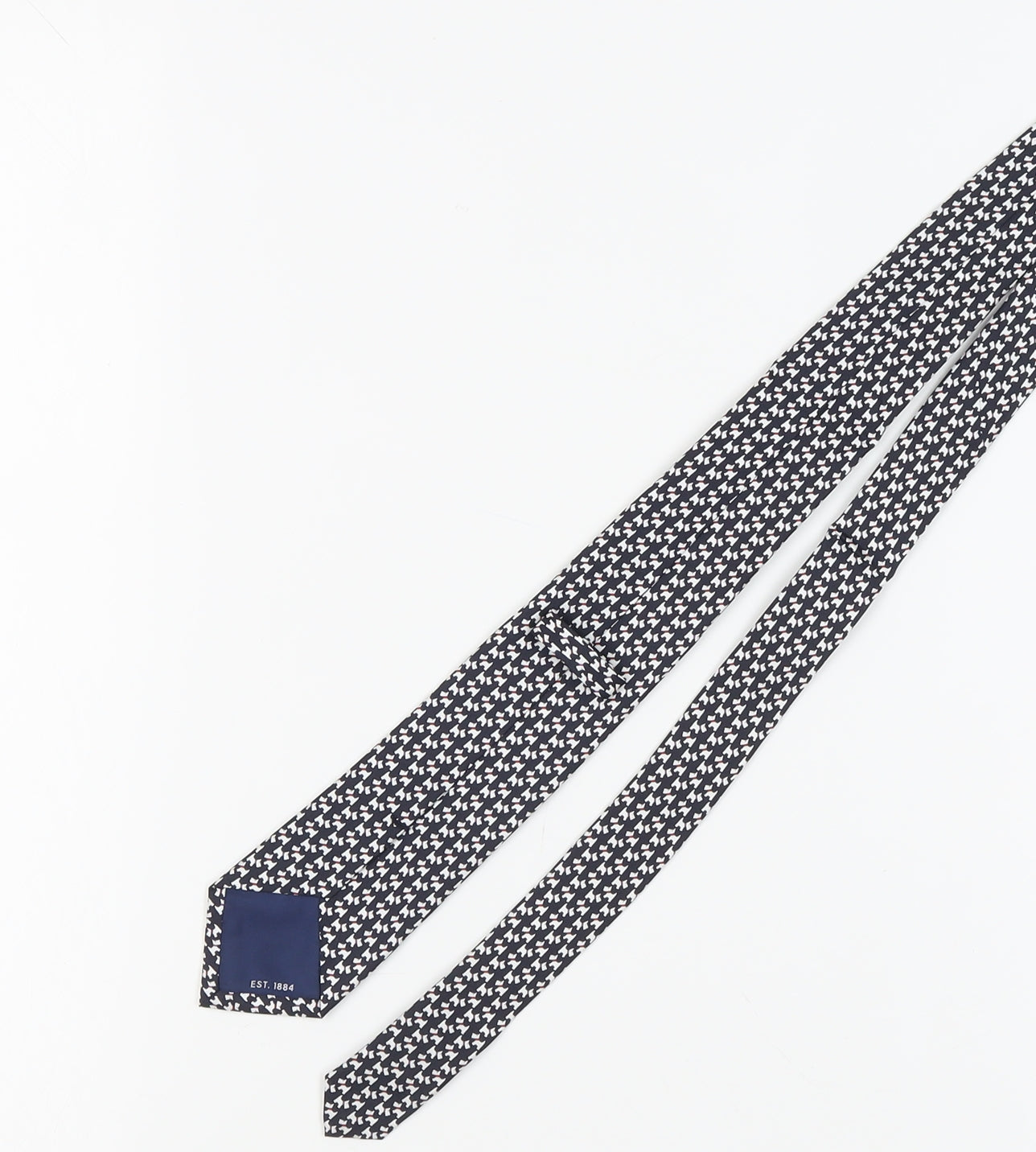 Marks and Spencer Men's Navy Silk Slim Tie