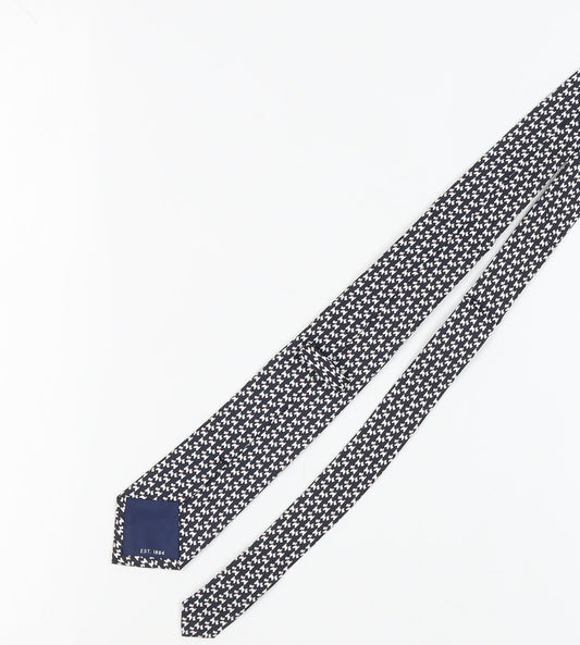 Marks and Spencer Men's Navy Silk Slim Tie