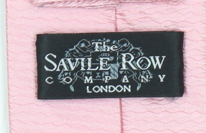 Savile Row Men's Pink Silk Tie, New With Tags