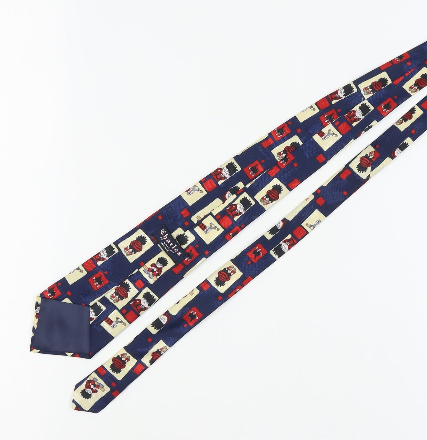 Charles of London Men's Multicoloured Cartoon Tie