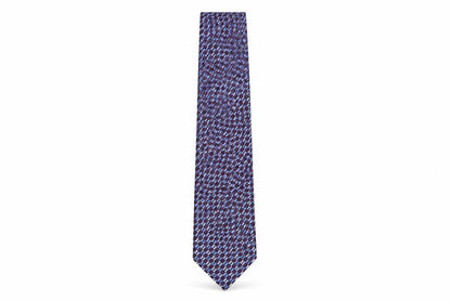 Mens Tie Rack Multicoloured Geometric 100% Silk  Tie