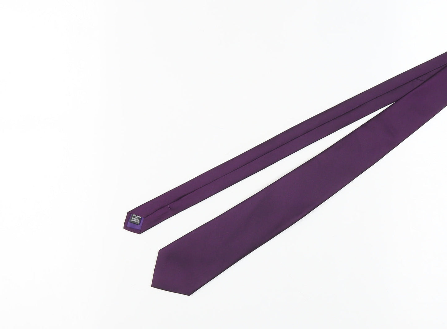 Moss Esq. Men's Purple Silk Tie