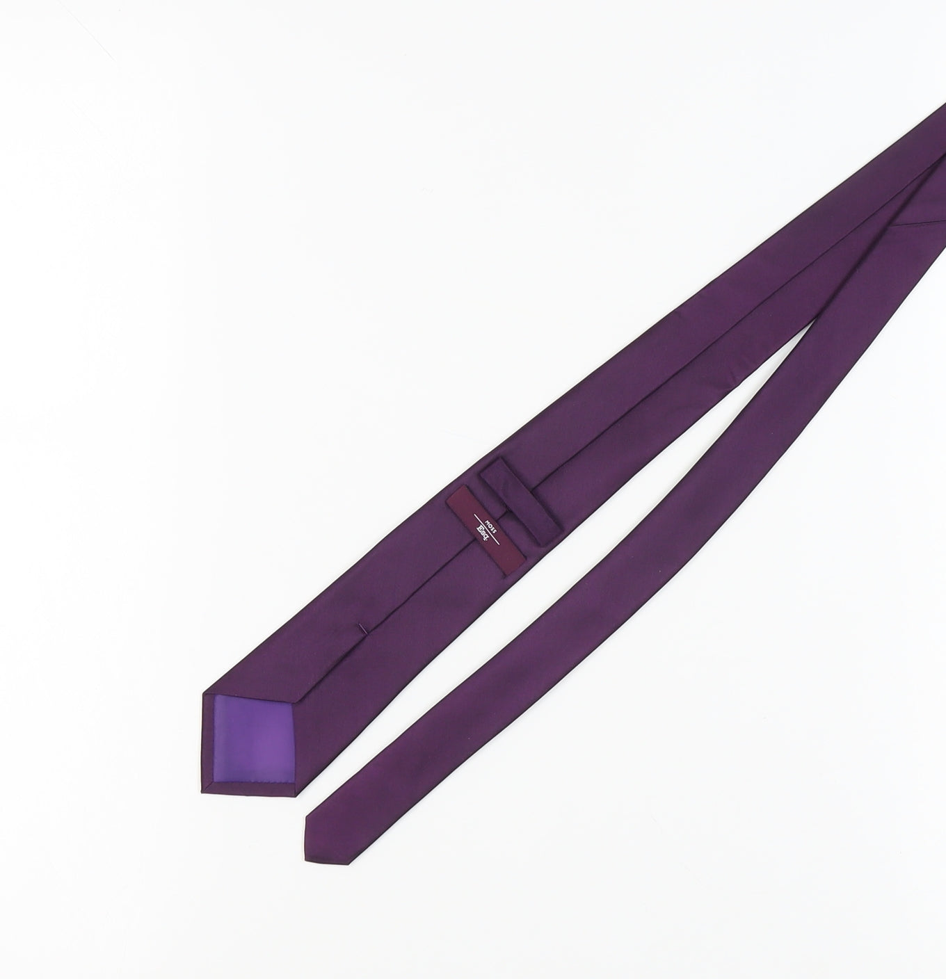 Moss Esq. Men's Purple Silk Tie