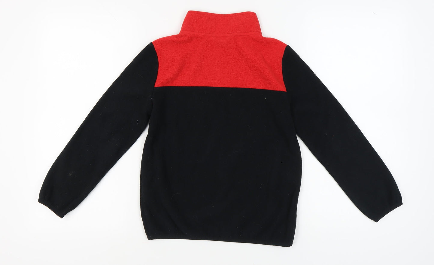 Puma Boys Black & Red Fleece Sweatshirt M - Sports Style