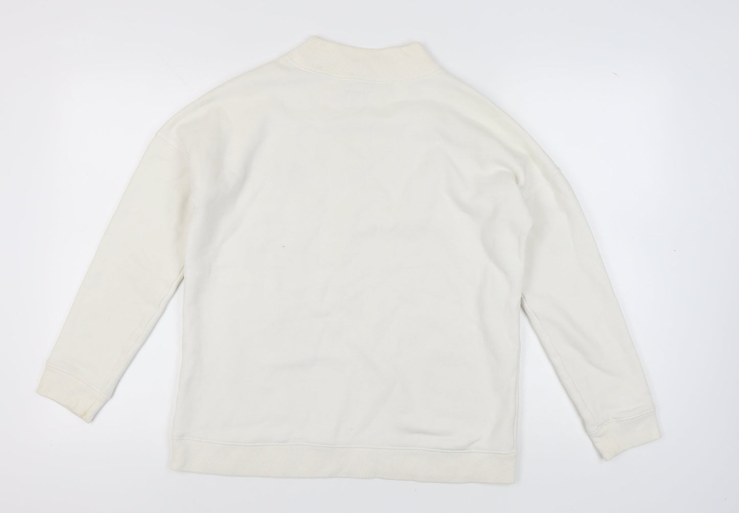 Womens UK Size 12 Jack Wills White Pullover Sweatshirt