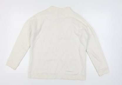 Womens UK Size 12 Jack Wills White Pullover Sweatshirt