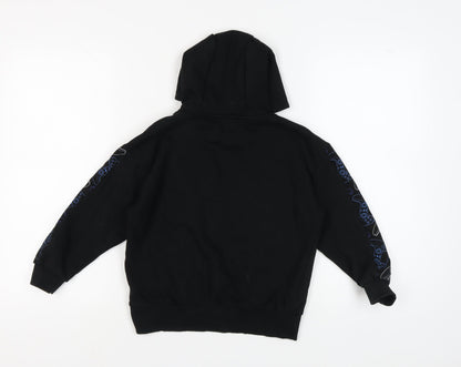 PlayStation Boys Black Hoodie 8-9 Years Cotton Gaming