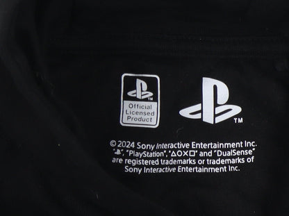 PlayStation Boys Black Hoodie 8-9 Years Cotton Gaming