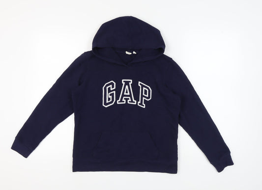 GAP Women's Blue Pullover Hoodie, Size S
