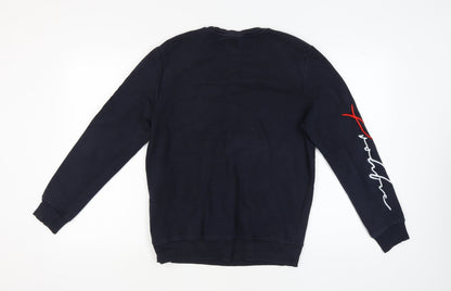 Mens UK Size M River Island Black  Sweatshirt