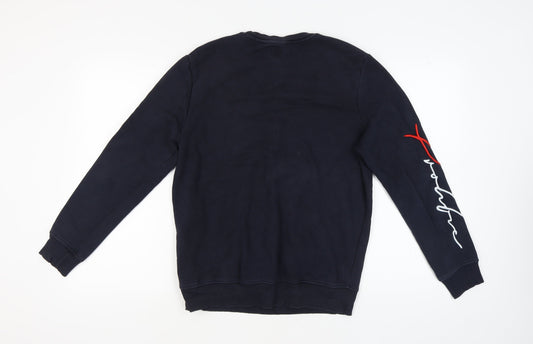 Mens UK Size M River Island Black  Sweatshirt