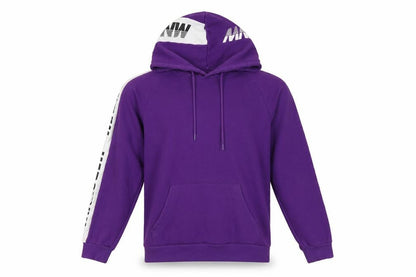 Somethnew Men's Purple Pullover Hoodie M