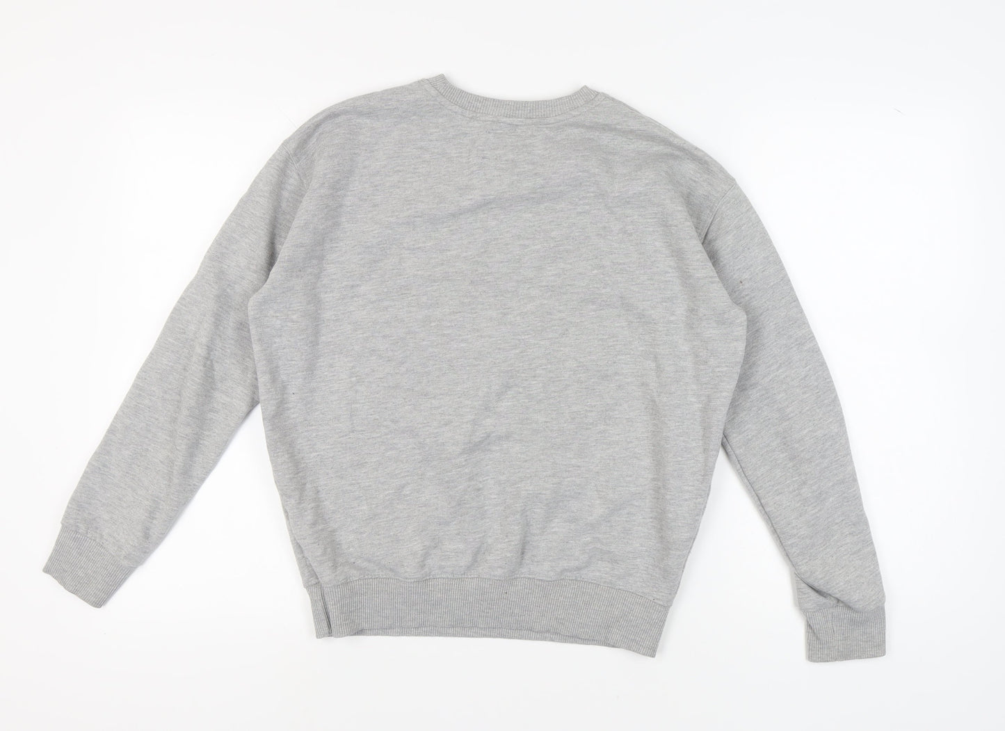 Tommy Jeans Men's Grey XS Logo Crew Sweatshirt