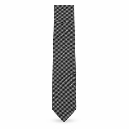 Michael Stewart Men's Black Geometric Silk Tie
