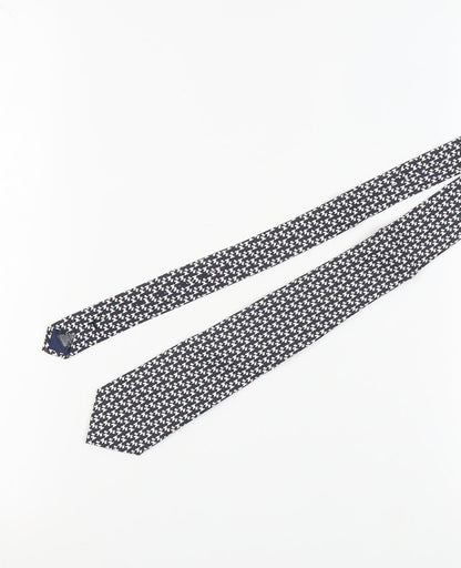 Marks & Spencer Silk Geometric Slim Tie - Men's One Size