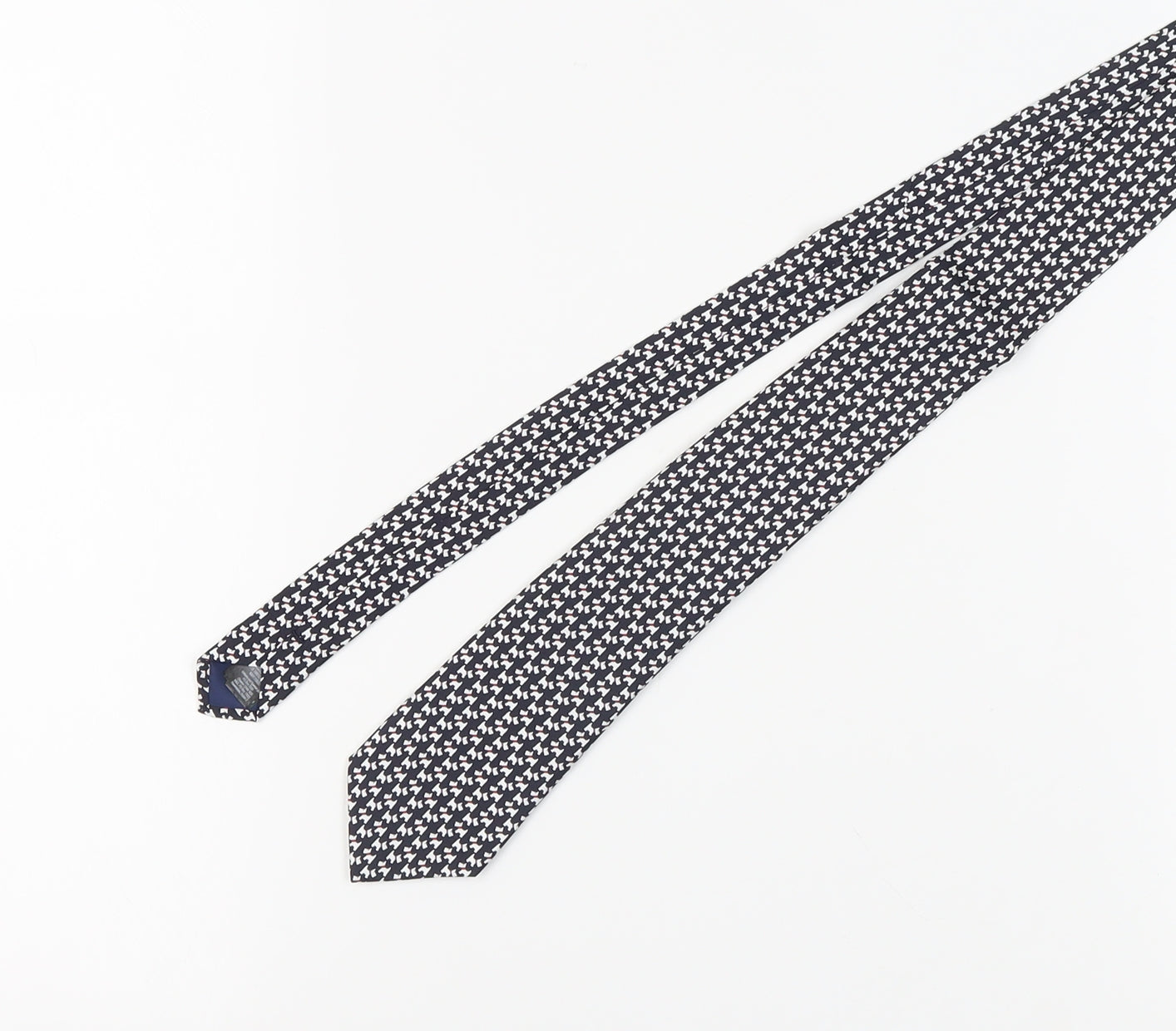 Marks and Spencer Men's Black Silk Slim Tie