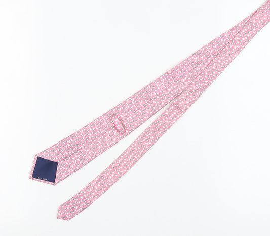 Marks and Spencer Men's Pink Silk Slim Tie
