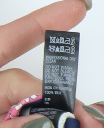 Marks and Spencer Men's Pink Silk Slim Tie