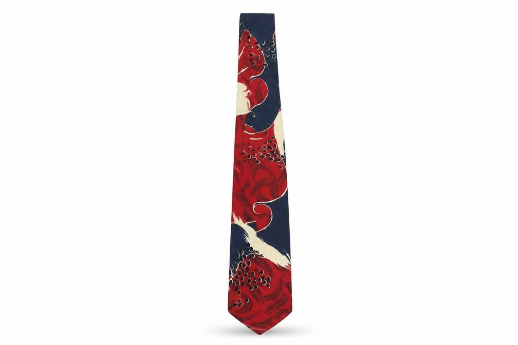 Mens River Island Multicoloured Floral   Tie