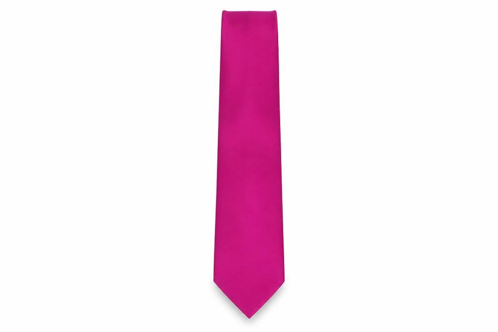 Mens NEXT Pink  100% Silk Pointed Tie