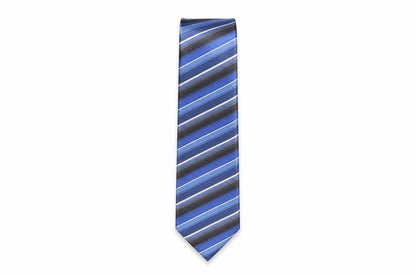 Van Heusen Men's Blue Striped Polyester Tie