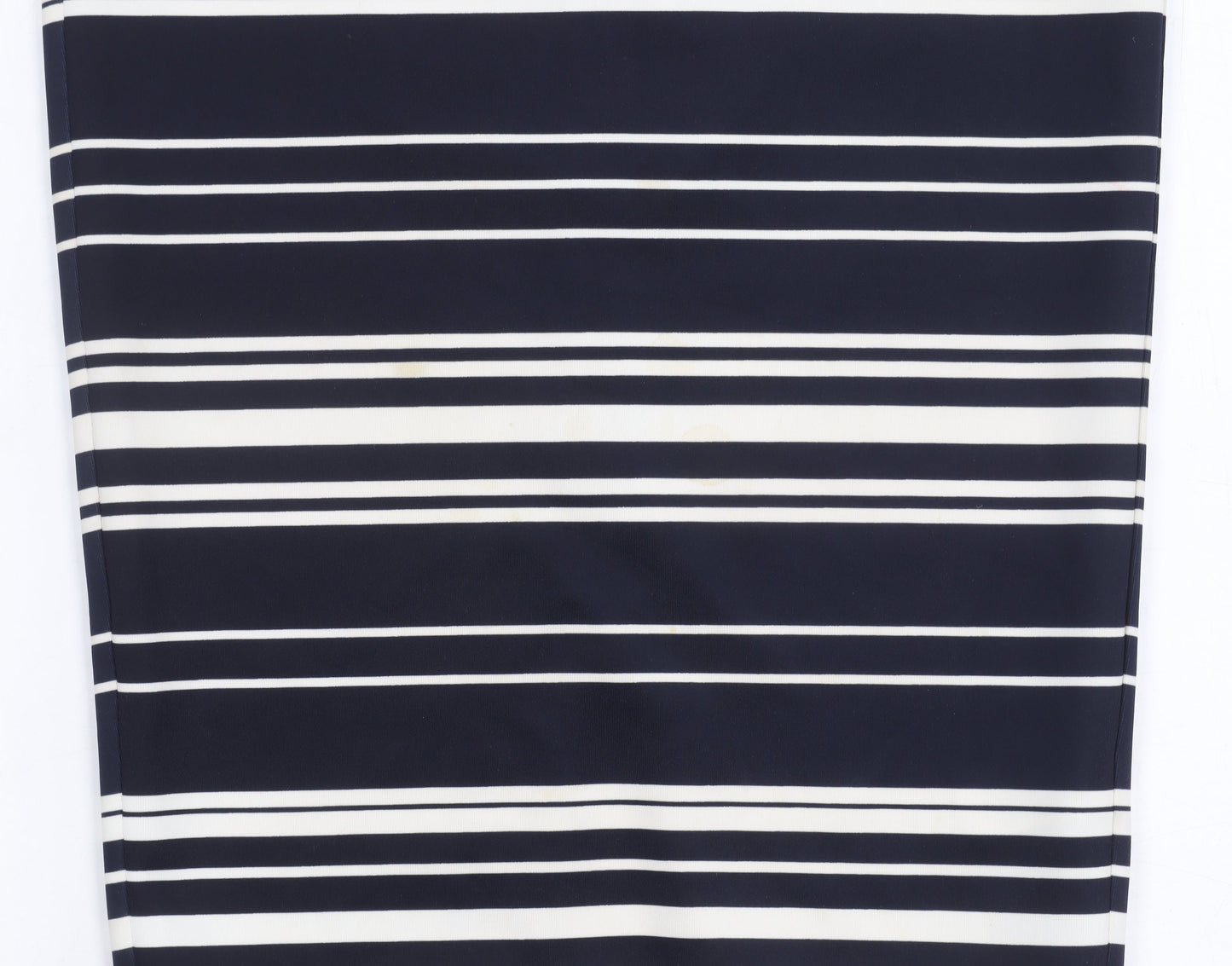 Marks and Spencer Women's Blue Striped Skirt Size 8