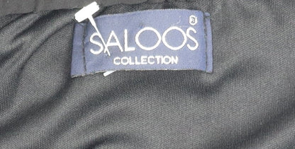Saloos Women's Black Skirt, Size M, Polyester Blend