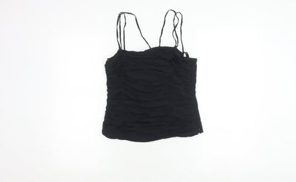 Womens UK Size 12 Monsoon Black Camisole Tank