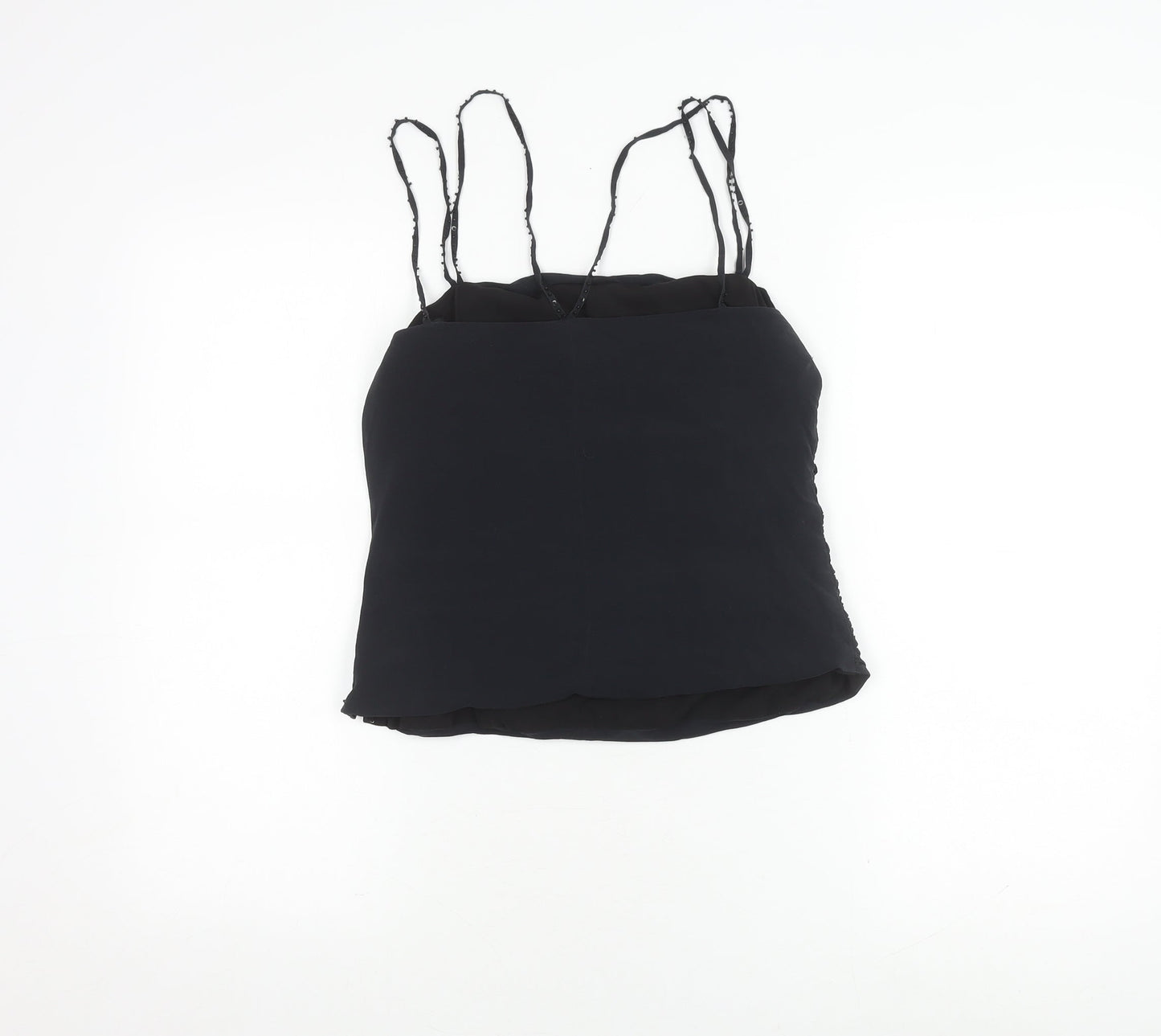 Womens UK Size 12 Monsoon Black Camisole Tank