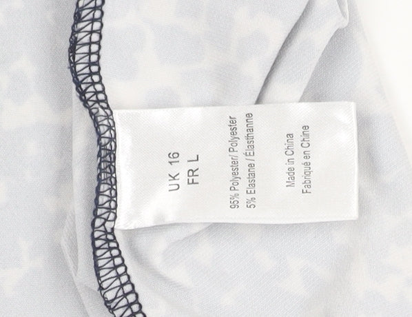 Together Women’s Multicoloured V-Neck Dress 16