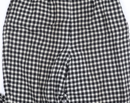 Beldan Women's Check Trousers, Size 28