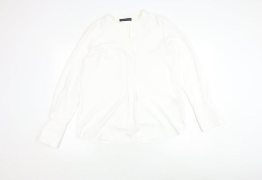 Womens UK Size 10 Marks and Spencer Ivory  Blouse