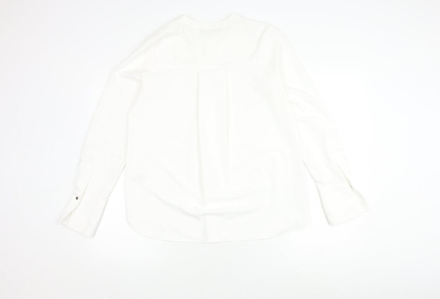 Womens UK Size 10 Marks and Spencer Ivory  Blouse