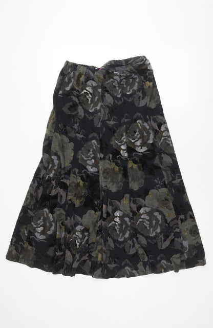 Marks and Spencer Women's Multicoloured Floral Skirt Size 10
