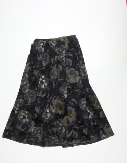 Marks and Spencer Women's Multicoloured Floral Skirt Size 10