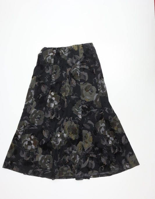 Marks and Spencer Women's Multicoloured Floral Skirt Size 10