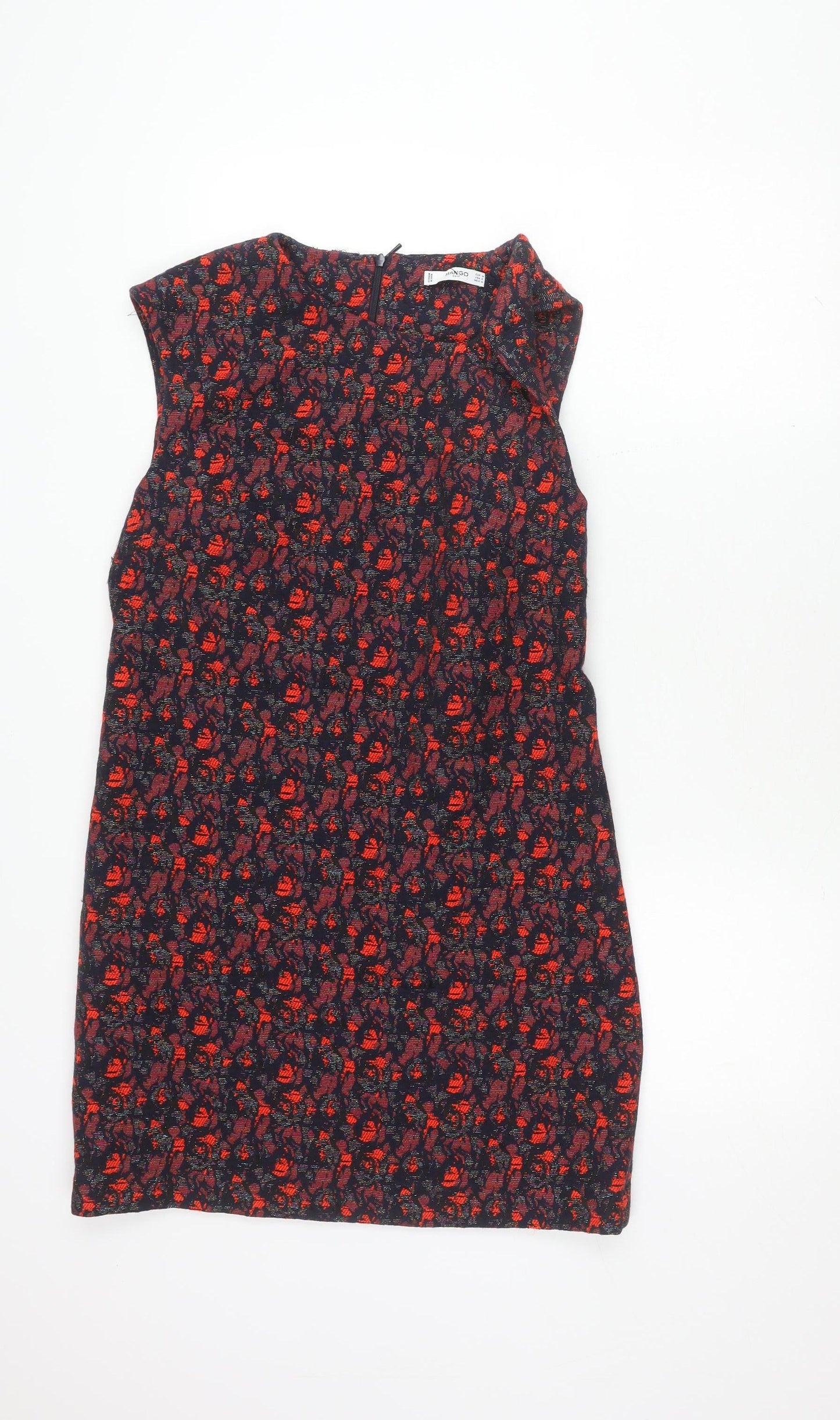 Mango Women's Sheath Dress Multicoloured Size 12