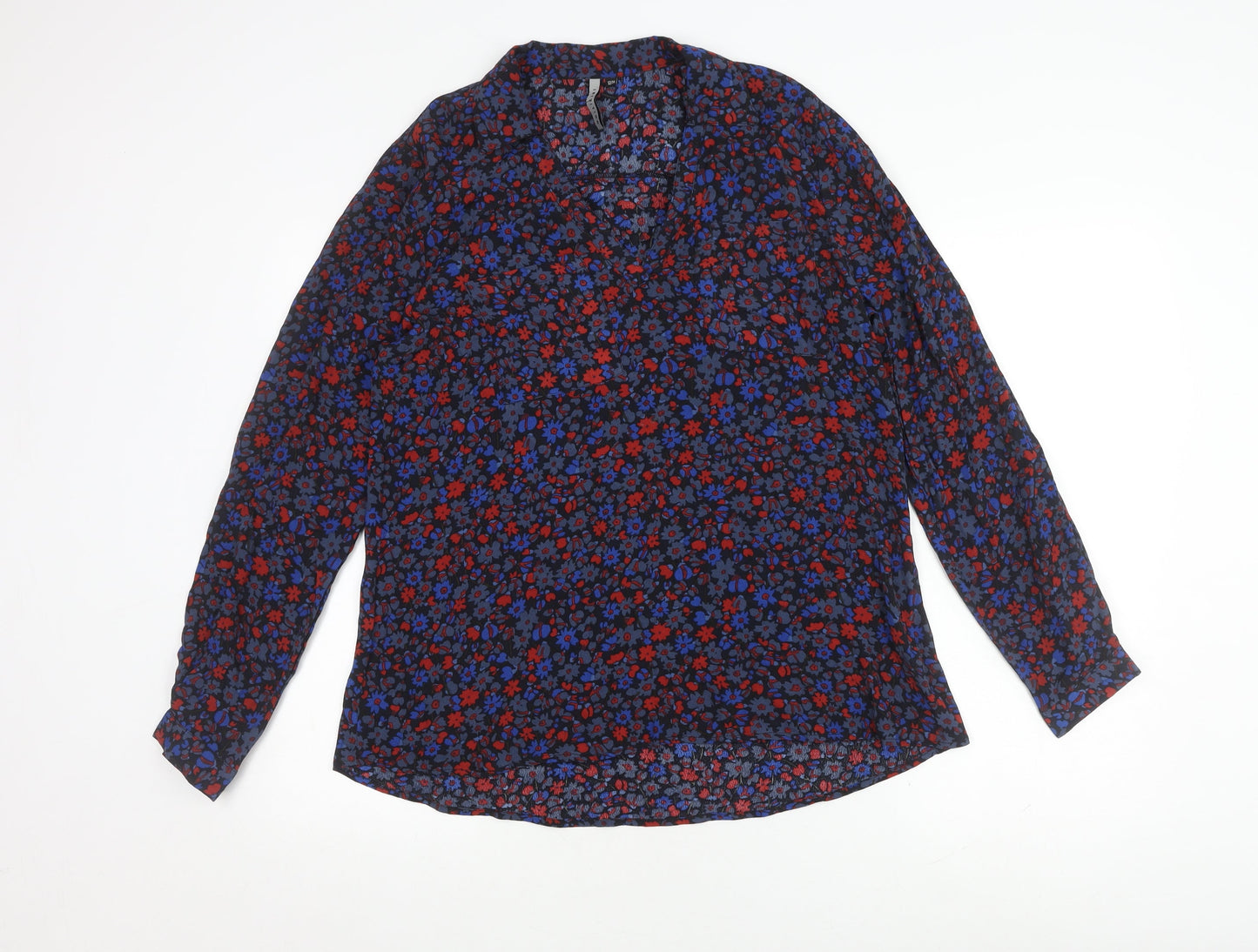 Womens UK Size 12 Intuition Multicoloured  Blouse